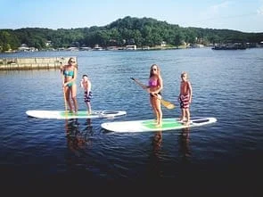 paddle board